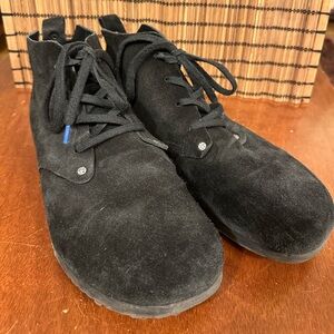 Birkenstock Dundee black suede boots 45 EU / 11.5 US
